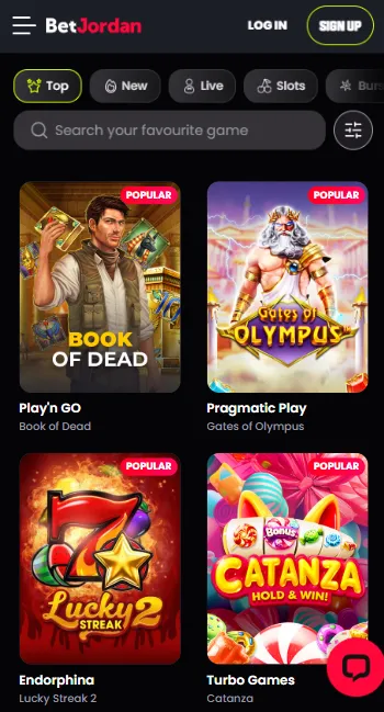 Betjordan Casino and App